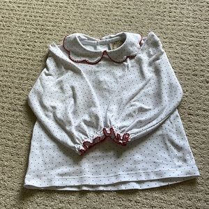 Red and white Beaufort bonnet company shirt